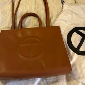 Telfar Medium Shopping Bag - Tan